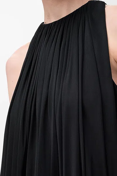 Loewe Halter Top In Viscose In Black