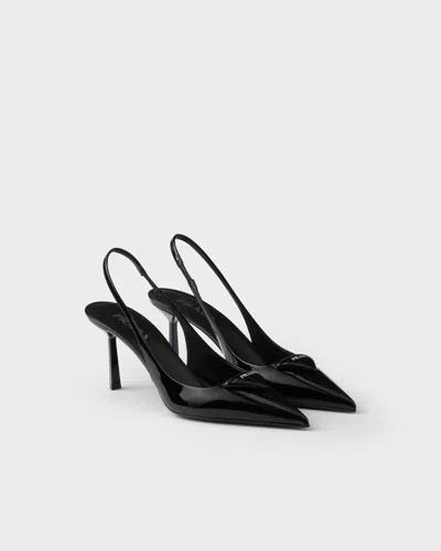 Prada Woman Black Pumps In Black