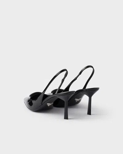 Prada Woman Black Pumps In Black