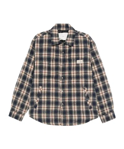 Dunst Checked Shirt In Black