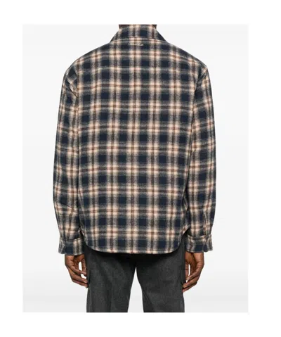Dunst Checked Shirt In Black