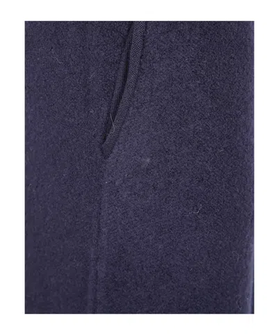 Blugirl Knit Trousers Jacquard In Blue