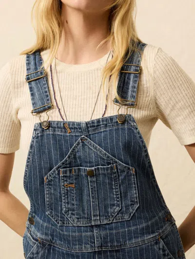 Faherty Denim Riveter Overall In Multi