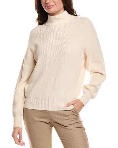 Peserico Wool, Silk, & Cashmere-blend Sweater In Multi