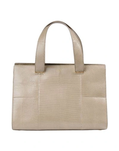 Giorgio Armani Handbag In Dove Grey