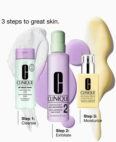 Clinique Great Skin Everywhere Skincare Gift Set For Dry Combination Skin In Multi