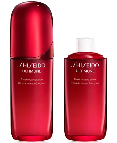 Shiseido 2-pc. Ultimune Power Infusing Serum Set, Created For Macy's In Transparent
