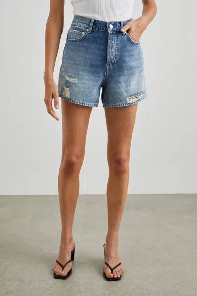 Rails Zuma Short In Mojave Distress In Blue