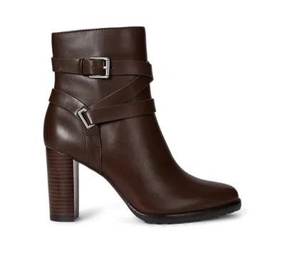 Ralph Lauren Women's Collins Dress Booties In Brown