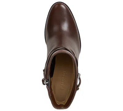 Ralph Lauren Women's Collins Dress Booties In Brown