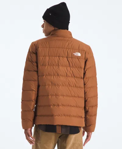 The North Face Men's Aconcagua Long Sleeve Jacket In Brown