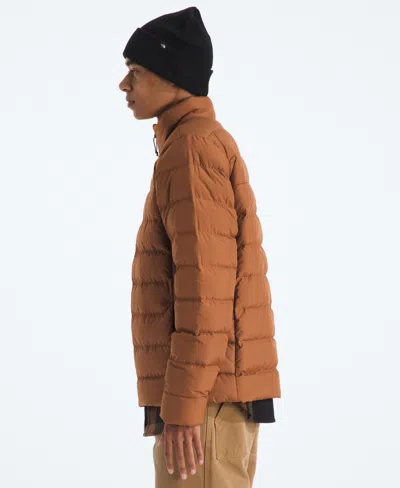 The North Face Men's Aconcagua Long Sleeve Jacket In Brown