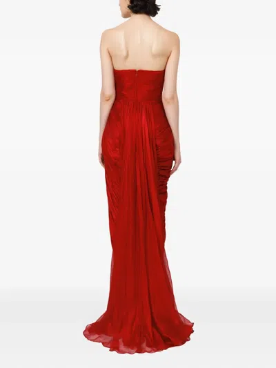 Iris Serban Gisselle Dress In Red
