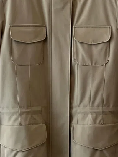 Loro Piana Traveller Mini Field Jacket In Brown