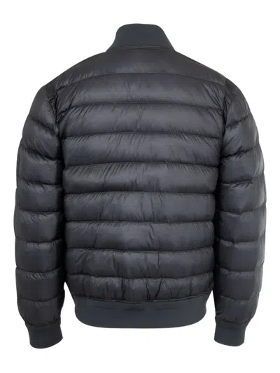 C.p. Company Quilted Shell Jacket In Black