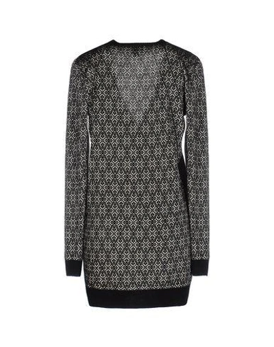 Shop Just Cavalli Cardigan In Black