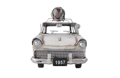 Hivvago C1957 Ford Country Squire Station Wagon Sculpture In Gray