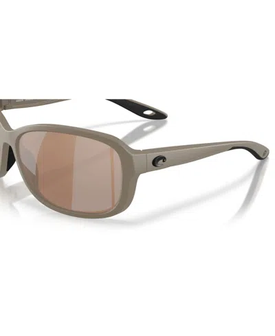 Costa Del Mar Women's Polarized Sunglasses, Seadrift 6s9114 In Gray