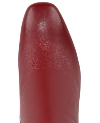 Circus Ny By Sam Edelman Women's Billie Wide-calf Knee-high Block-heel Dress Boots In Brown