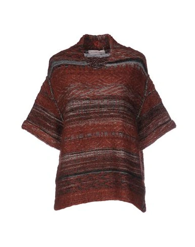 A.f.vandevorst Sweater In Brick Red