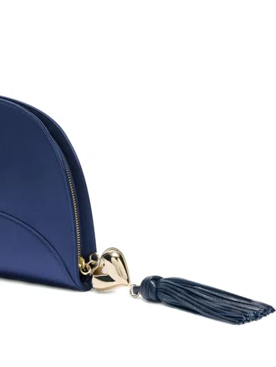 心形流苏手拿包