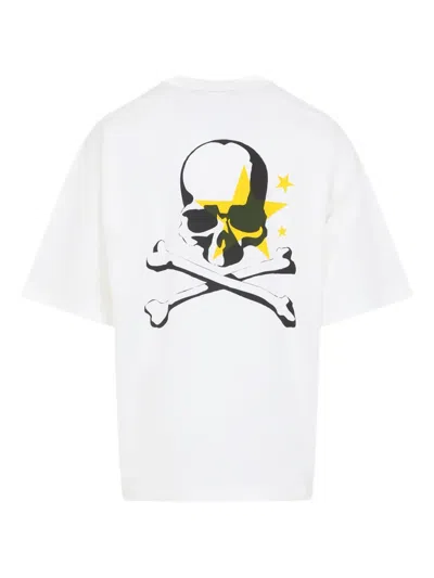 Mastermind Japan Graphic Oversized T-shirt With Skull Design In White