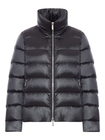 Moorer Argentea Padded Jacket In Black