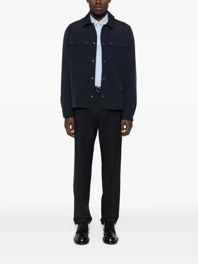 Les Deux Double-pocket Jacket In Blue