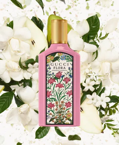 Gucci Womens Flora Eau De Parfum And Lip Gift Set In Burgundy