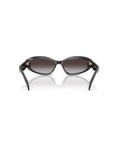 Michael Kors Geometric-frame Sunglasses In Gray