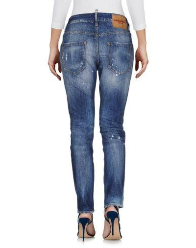 Shop Dsquared2 Denim Pants In Blue