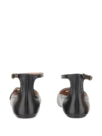 Chloé Black Misty Ballerinas In Black