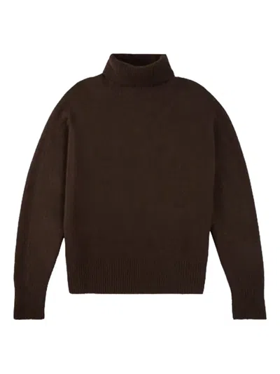 Zanone Turtleneck Knitwear Long Sleeves In Black
