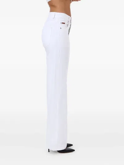 No44 Cotton Jeans In Multi