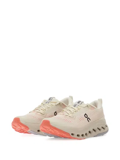 On Cloudsurfer Trail 2 Sneakers In Pink