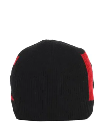 Michael Kors Mk Logo Beanie Accessories In Black
