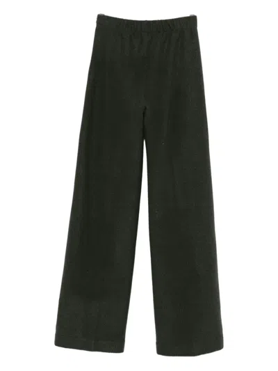 Bruno Manetti Elasticated-waist Trousers In Black
