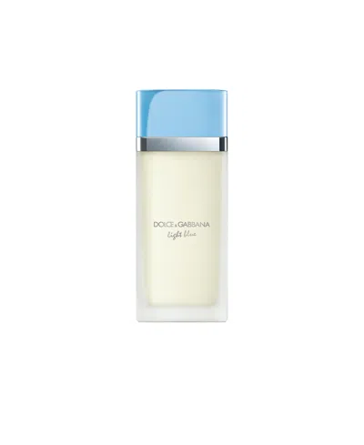 Dolce & Gabbana Light Blue Eau De Toilette Trio Gift Set In Transparent