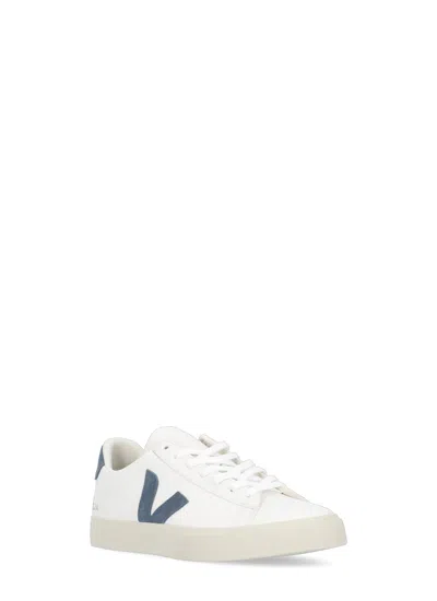 Veja ‘campo' Low Top Leather Sneakers In White