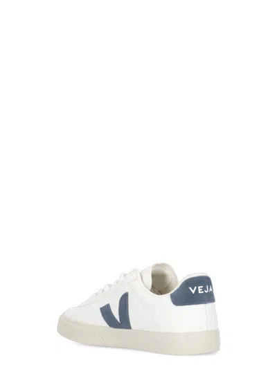 Veja ‘campo' Low Top Leather Sneakers In White