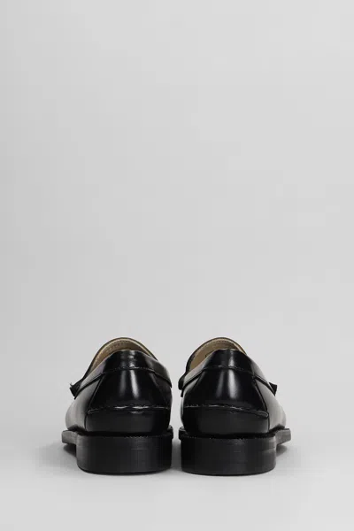 Sebago Classic Will Loafers In Black Leather In Multi