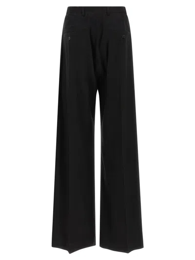 Rick Owens Wide-leg Tailored Belas Pants In Black