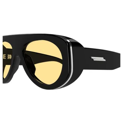 Bottega Veneta Bv1362s005-black-black-orange In Brown