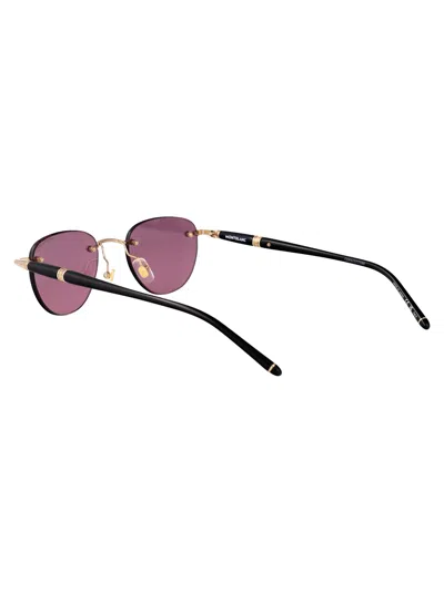 Montblanc Mb0412s Sunglasses In Neutral