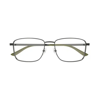 Gucci Gg1882o-003ruthenium-ruthenium-transparent In Metallic