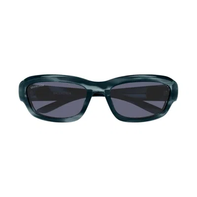 Balenciaga Bb0409s-003blue-blue-blue In Blue