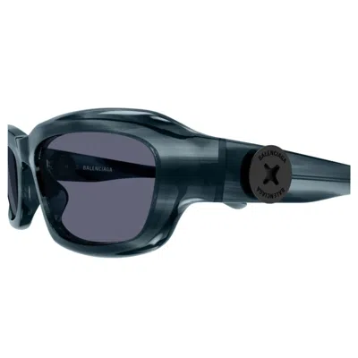 Balenciaga Bb0409s-003blue-blue-blue In Blue