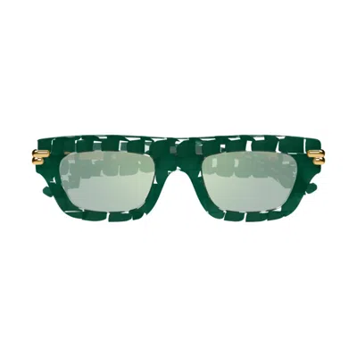 Bottega Veneta Bv1321s003-green-green-green In Green
