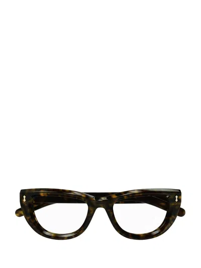 Gucci Cat-eye Frame Glasses In Black