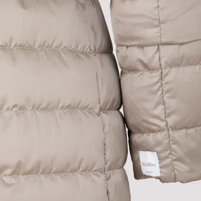 Max Mara The Cube Novef Down Jacket In Gray